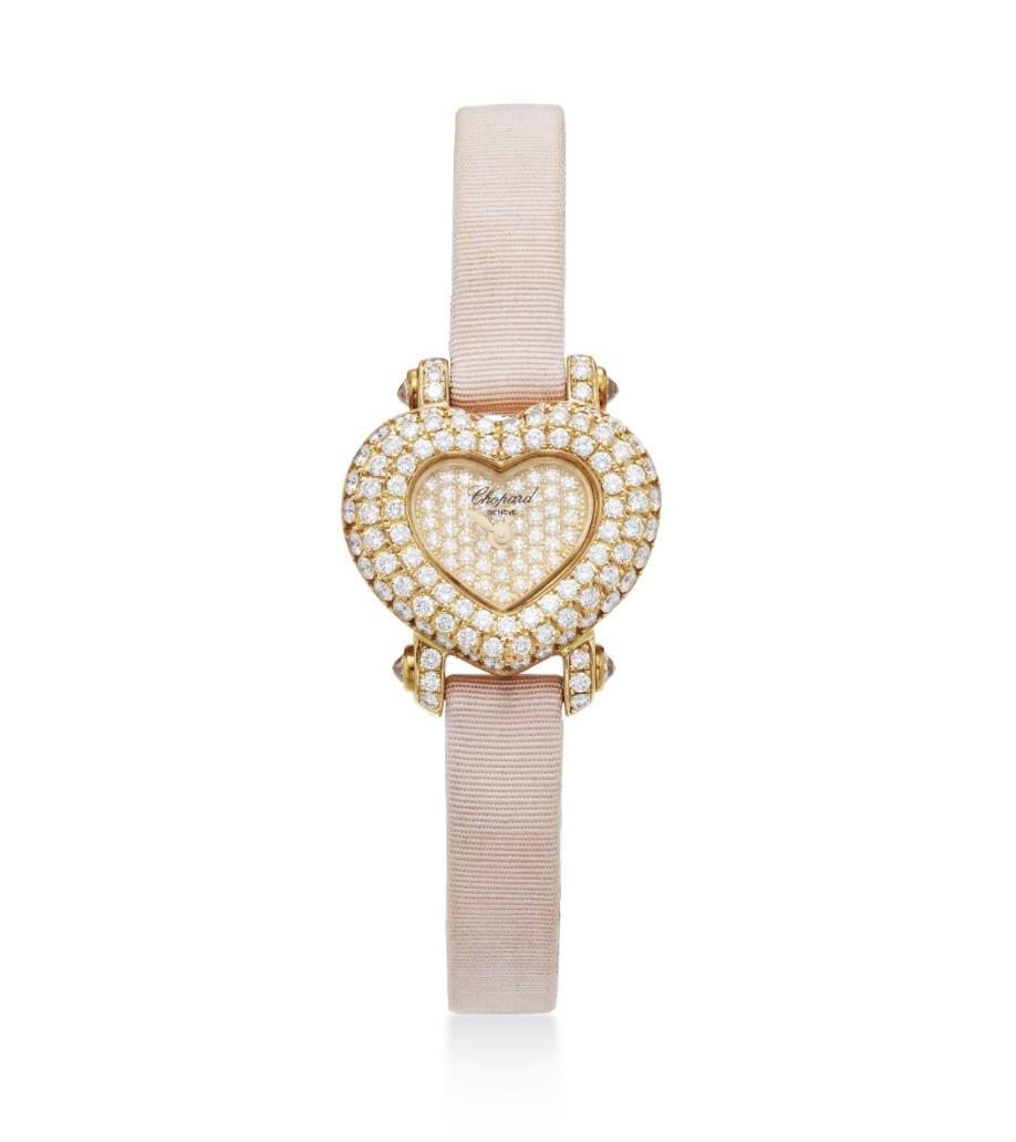 Chopard 18k Yellow Gold and Diamond Wristwatch