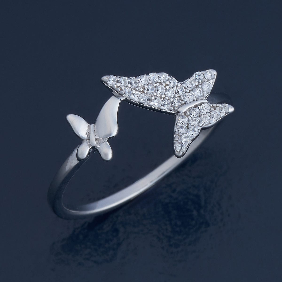 92.5 Silver Finger Ring 180801