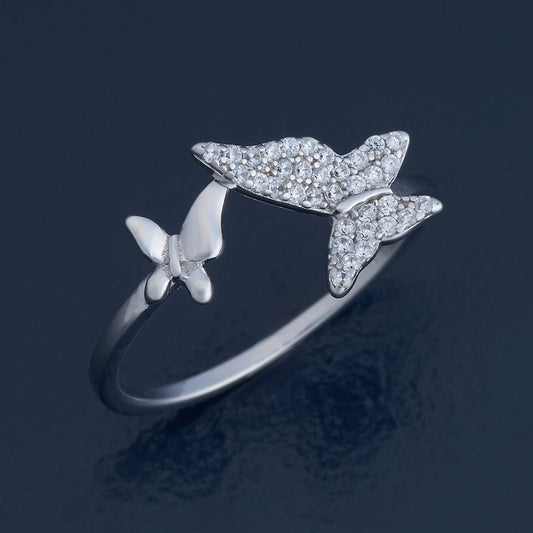 92.5 Silver Finger Ring 180801
