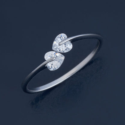92.5 Silver Finger Ring 180802