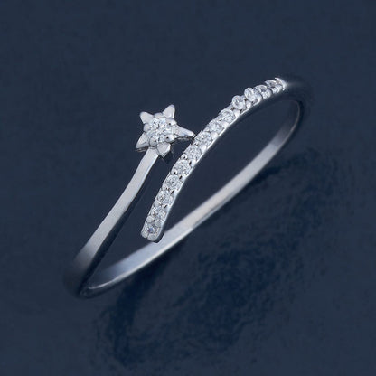 92.5 Silver Finger Ring 180844