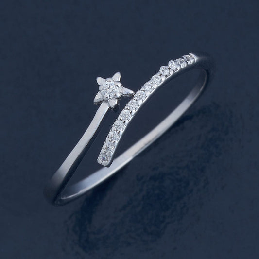92.5 Silver Finger Ring 180844